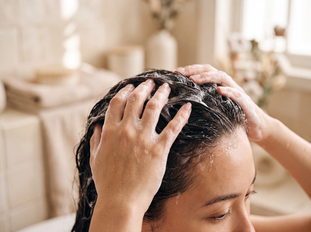Prime the scalp
